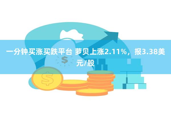 一分钟买涨买跌平台 萝贝上涨2.11%，报3.38美元/股