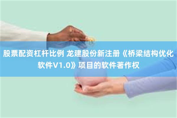 股票配资杠杆比例 龙建股份新注册《桥梁结构优化软件V1.0》项目的软件著作权