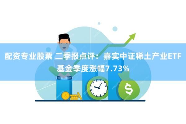 配资专业股票 二季报点评：嘉实中证稀土产业ETF基金季度涨幅7.73%