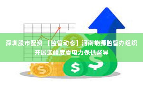 深圳股市配资 【监管动态】河南能源监管办组织开展迎峰度夏电力保供督导